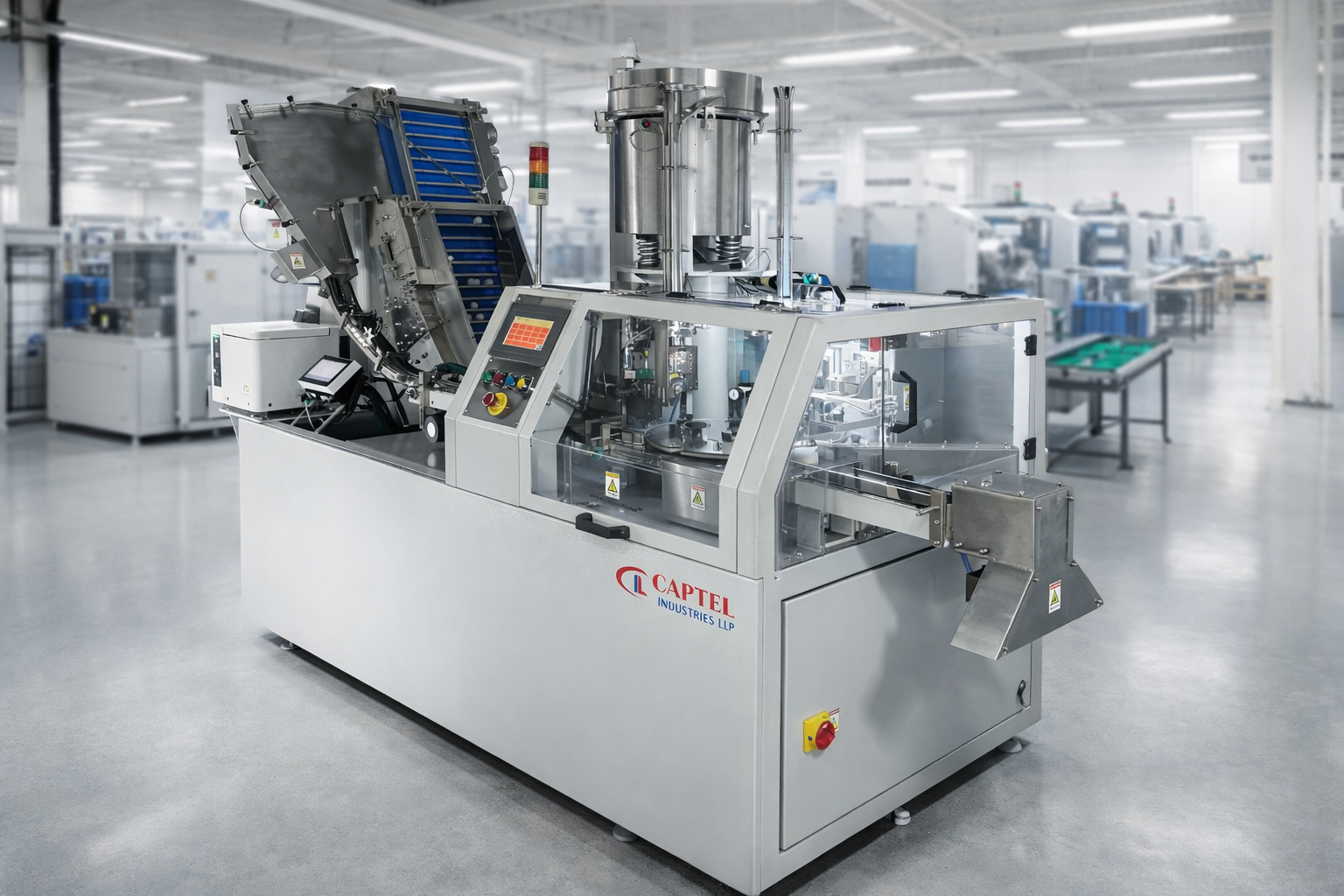 Wadding Machines for Fixing Liners in Closures